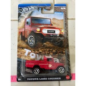 Hot Wheels Silver Series Toyota Land‎ Cruiser FJ40 Red Diecast 1:64 Scale